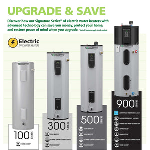 A.O. Smith Signature 100 40-Gallon Short 3800-Watt Double Element Electric Water Heater - E6-40R38D TTP