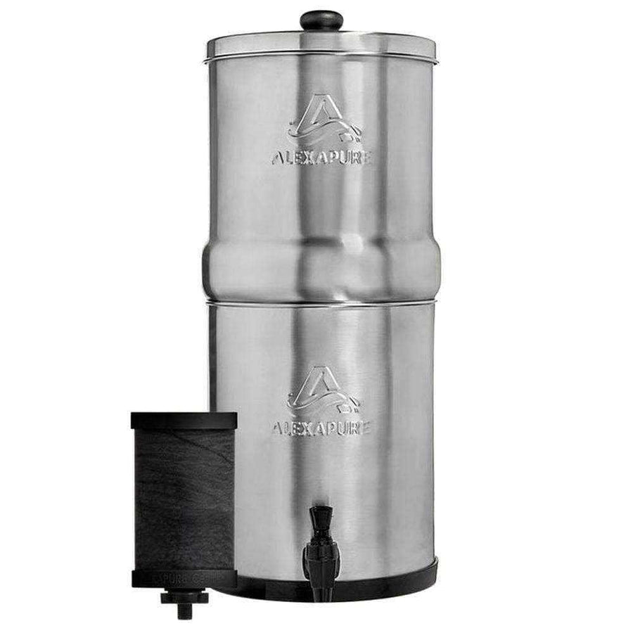 Alexapure Pro Gravity Water Filtration System, 2 1/4 Gallons - Pro