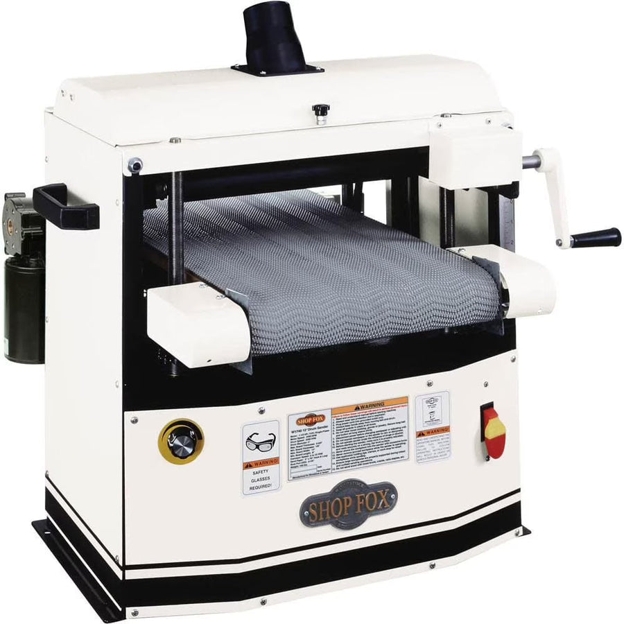 Shop Fox Bench Top Drum Sander 12 In 115V 1 1/2Hp 1 Phase