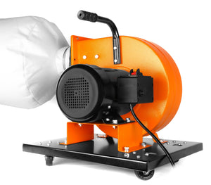 WEN Rolling Dust Collector With 7.4-Amp Induction Motor, 15-Gallon Bag