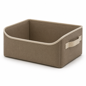 EasyReach Low-Front Pet Toy Storage Basket