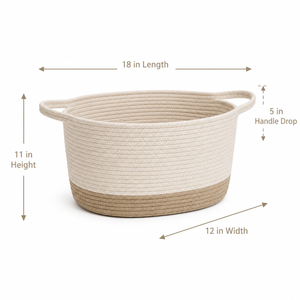 CharcoalNest Round Felt Pet Toy Basket