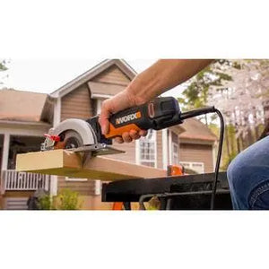 Worx WorxSaw 4.5 Amp Compact Circular Saw, 4-1/2 Inch Blade - WX439L