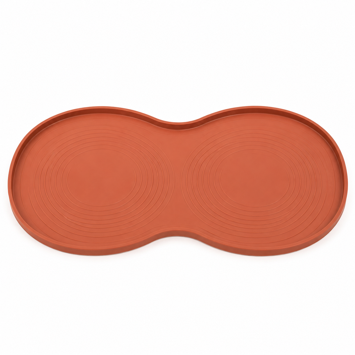 TerraDuo Double-Bowl Waterproof Feeding Mat
