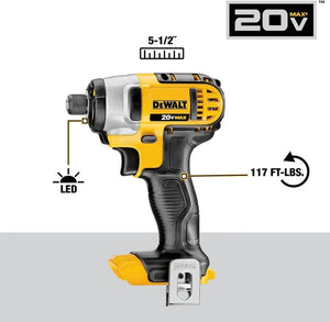 20V MAX Cordless Drill And Impact Driver Combo Kit With 2 Batteries And Fast-Charging Station - DCD771