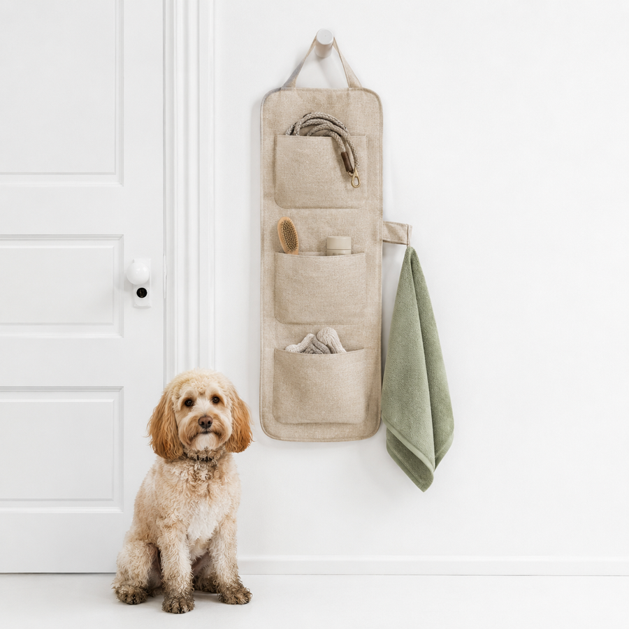 EntryEase Hanging Pet Organizer & Paw Towel