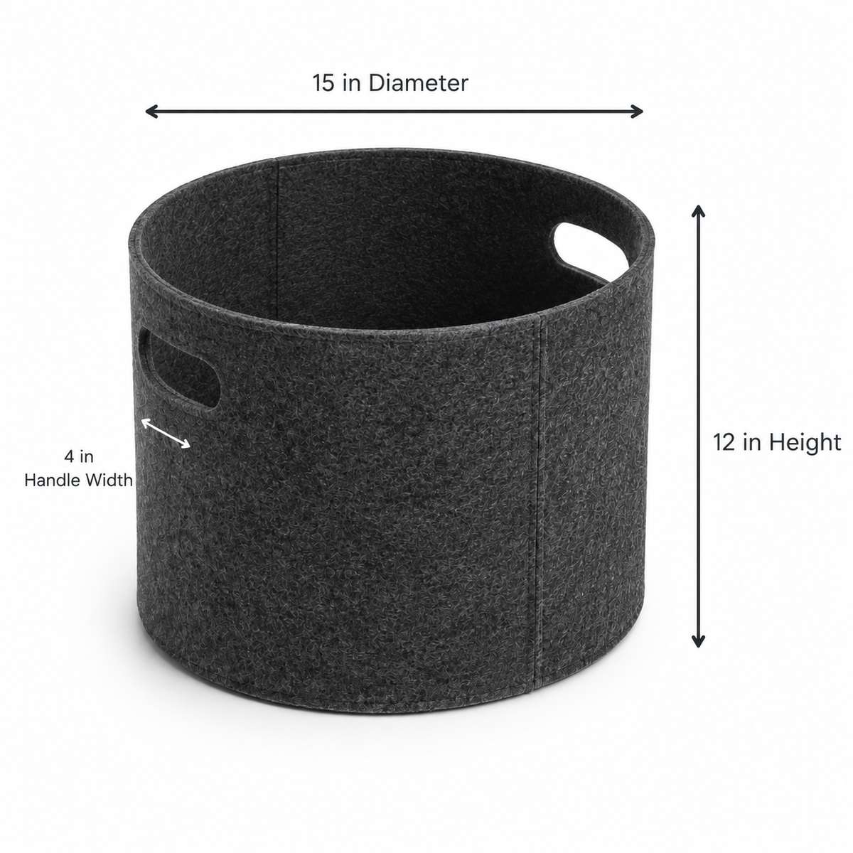 HavenRope Oval Pet Toy Storage Basket