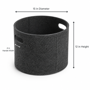 HavenRope Oval Pet Toy Storage Basket